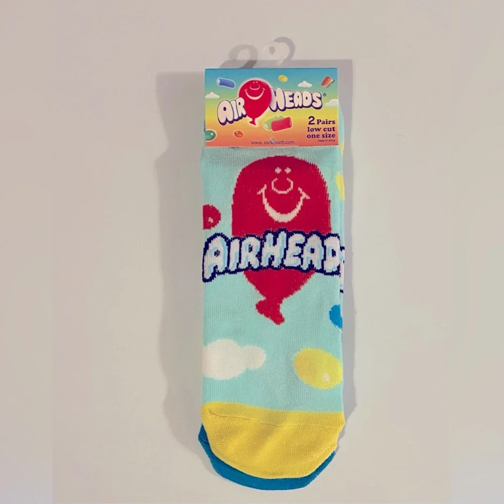 Fun Novelty Socks Featuring Air Head Candy